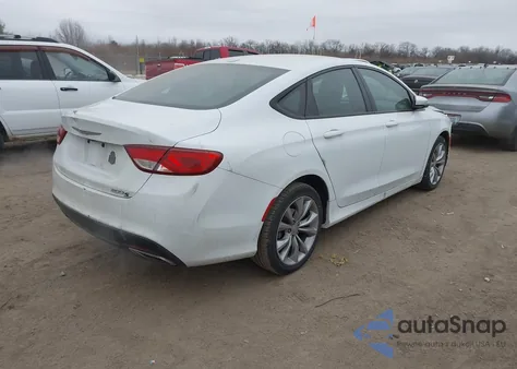 2015 Chrysler 200 S from USA, damaged, VIN 1C3CCCBG1FN652917